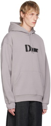 Dime Taupe Classic Blurry Hoodie