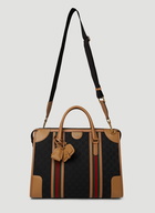 Bauletto Large Duffle Bag in Black