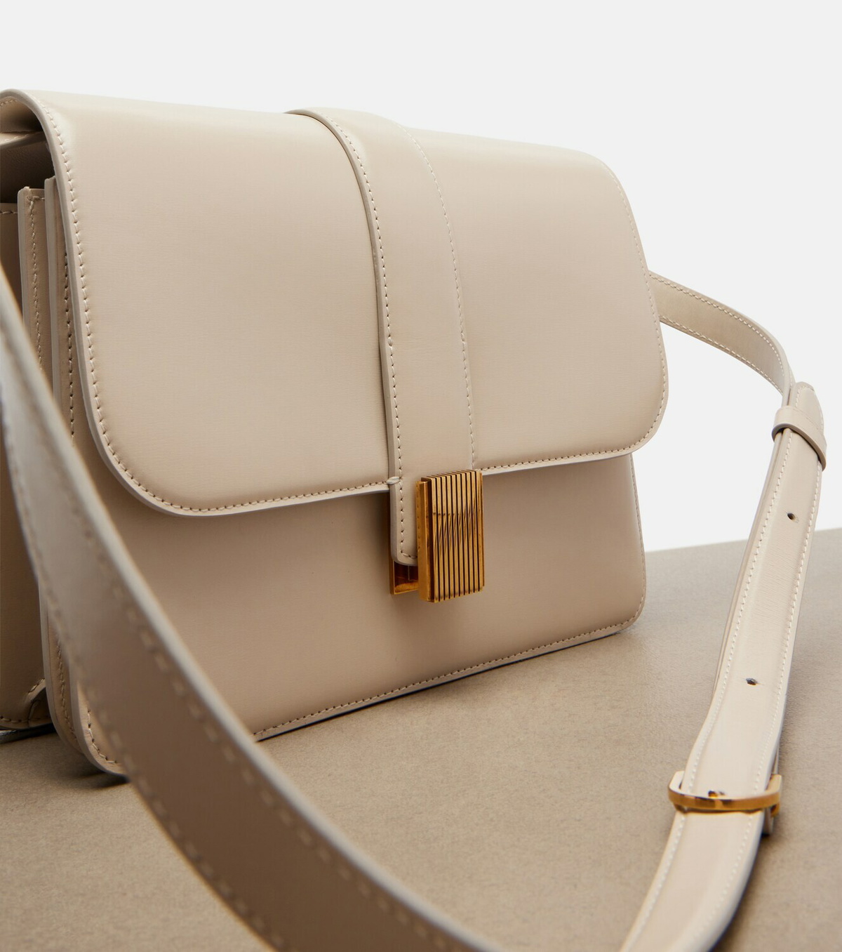 Khaite Blake leather crossbody bag