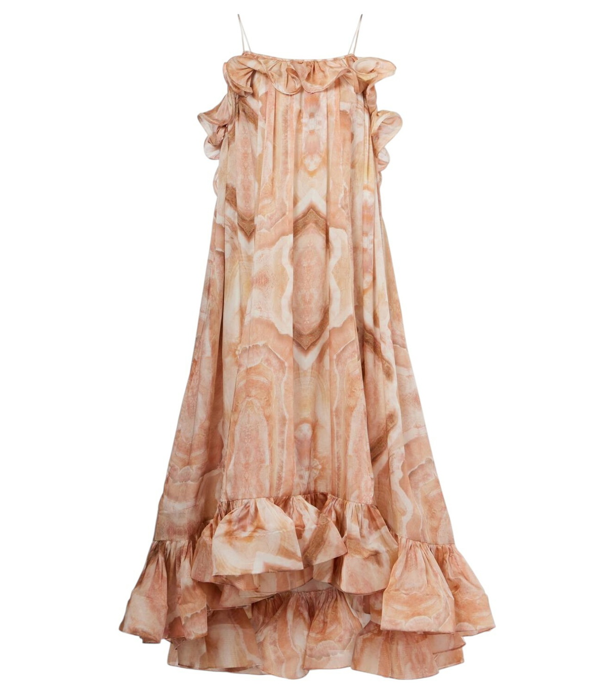 Zimmermann Natura Sheath tie-neck maxi dress Zimmermann