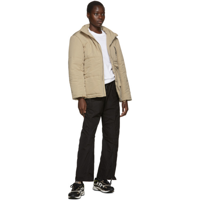 Polythene* Optics Beige Puffa Coat