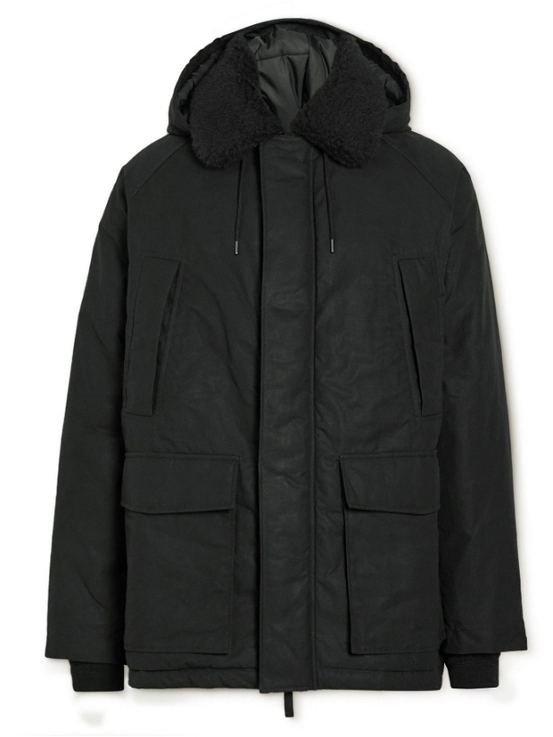 Photo: A Kind Of Guise - Gori Faux Fur-Trimmed Padded Cotton Parka - Black