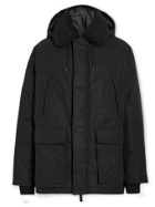A Kind Of Guise - Gori Faux Fur-Trimmed Padded Cotton Parka - Black