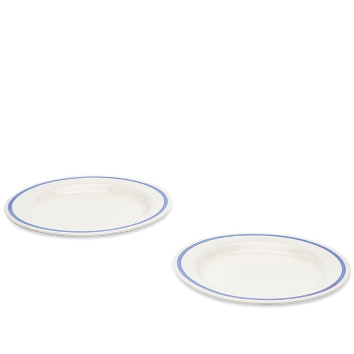 Photo: HAY Sobremesa Plate - Set of 2 in Blue 