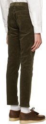 BEAMS PLUS Khaki 5-Pocket Tapered Trousers