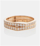 Repossi - Antifer rose gold ring with diamonds