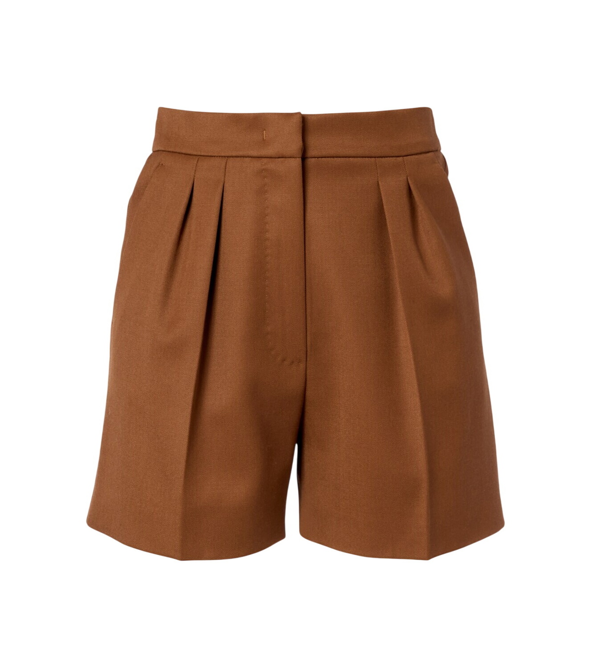 Max Mara Tan Ottuso Bermuda Shorts Max Mara Max Mara Tan Ottuso Bermuda Shorts Max Mara
