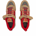 Adidas Men's Forum 84 Camp Low Sneakers in Cardboard/Scarlet/Grey