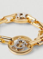 TB Monogram Link Bracelet in Gold