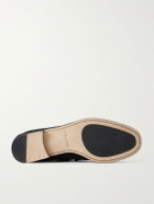 TOM FORD - Ripley Embellished Suede Loafers - Black