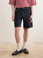 NN07 - Otis Straight-Leg Organic Denim Shorts - Blue