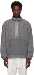 F/CE Gray BOA Sweater
