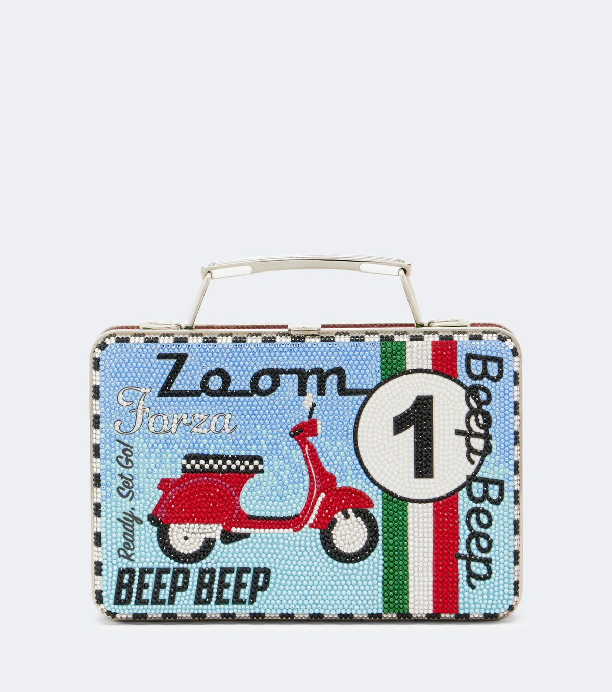 Judith Leiber Couture Lunch Box Beep Beep embellished clutch