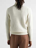 Inis Meáin - Merino Wool and Cashmere-Blend Rollneck Sweater - Neutrals