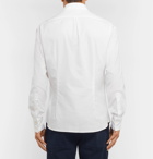 Brunello Cucinelli - Button-Down Collar Cotton Shirt - Men - White