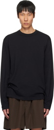 Tekla Black Long-Sleeved T-shirt