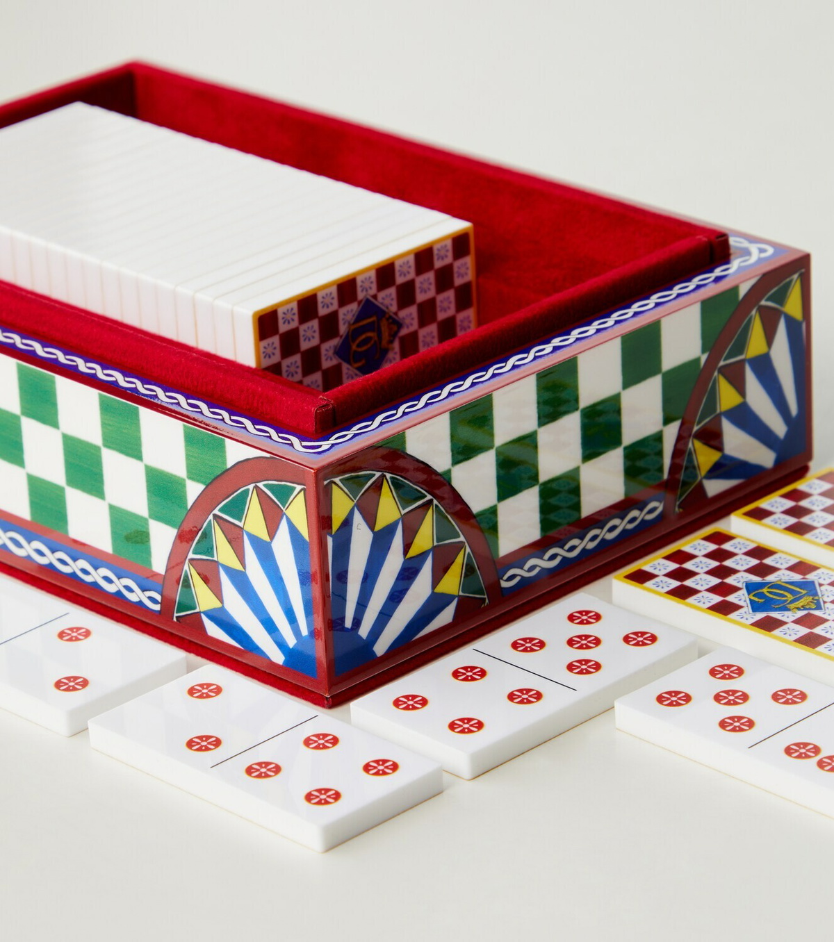 Dolce&Gabbana Casa Carretto domino set
