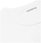 nonnative - Stamp Printed Cotton-Jersey T-Shirt - White