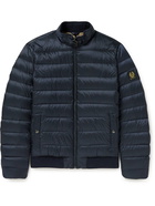 Belstaff - Circuit Logo-Appliquéd Quilted Shell Down Jacket - Blue