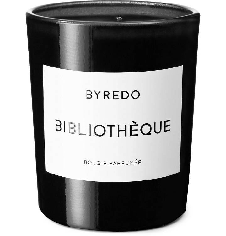 Photo: Byredo - Bibliothèque Scented Candle, 70g - Colorless