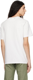 Golden Goose White Distressed T-Shirt