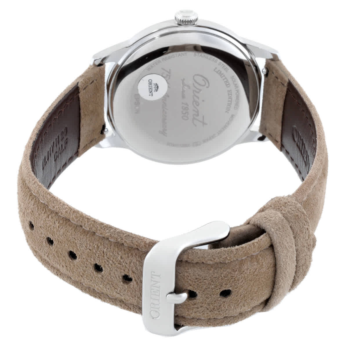 Orient Classic Solar-Powered White Dial Watch RA-WK0006S10B