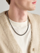 David Yurman - Armory Sterling Silver Diamond Necklace