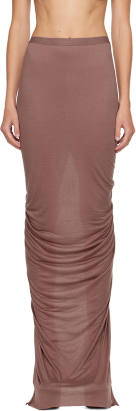 Photo: Rick Owens Lilies Purple Concordians Eva Maxi Skirt
