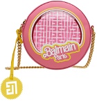 Balmain Pink Barbie Edition Disco PVC Bag