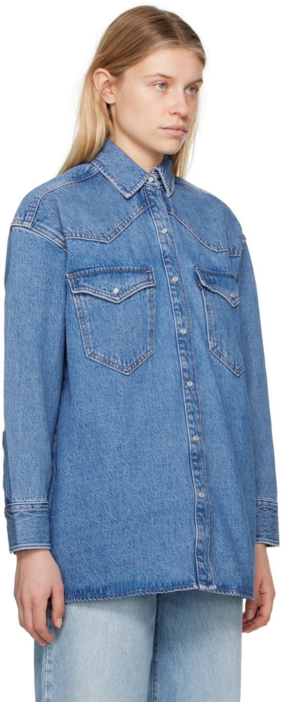 Levi's Blue Dylan Denim Shirt