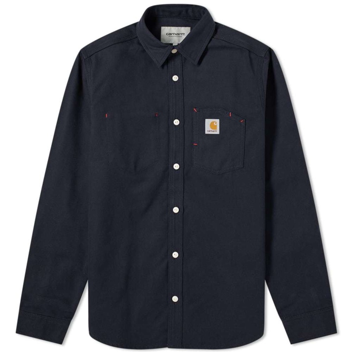 Photo: Carhartt Tony Shirt Dark Navy