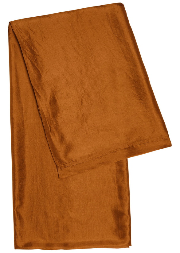 Photo: Eileen Fisher Silk Scarf - Bronze - One Size