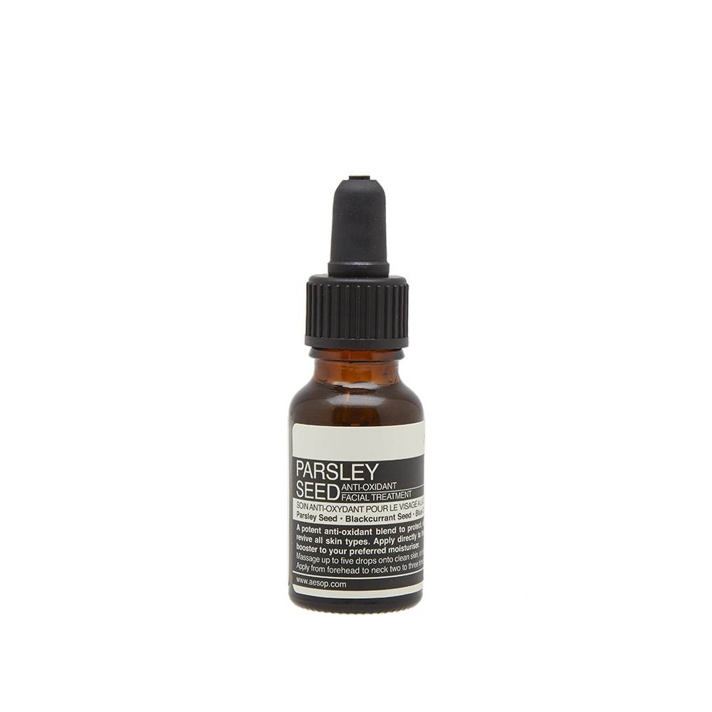 Aesop Parsley Seed AntiOxidant Facial Treatment Aesop