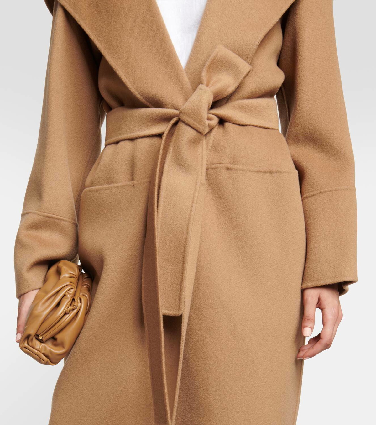 S Max Mara Fabio virgin wool belted coat S Max Mara