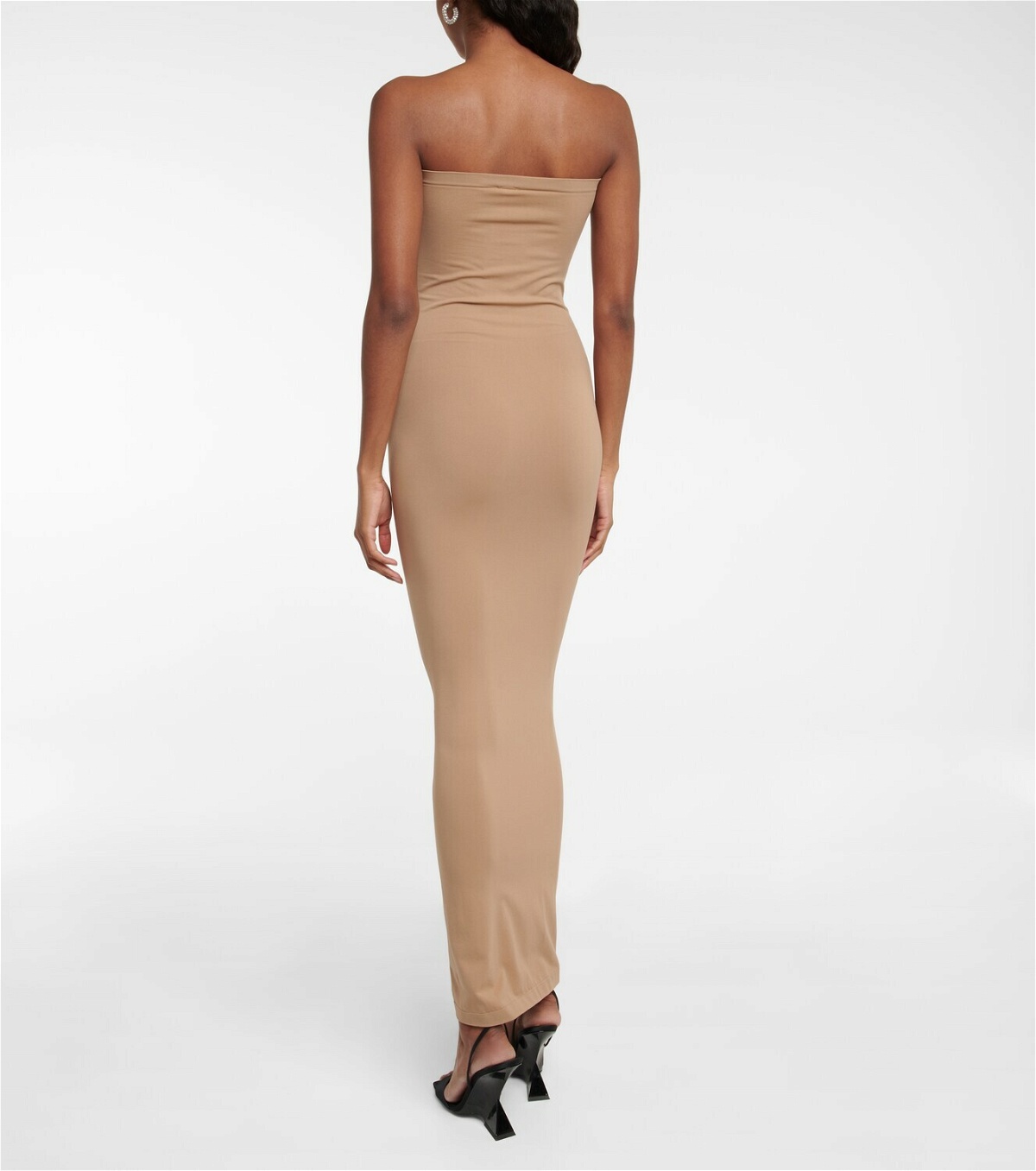WOLFORD Fatal strapless stretch-jersey maxi dress