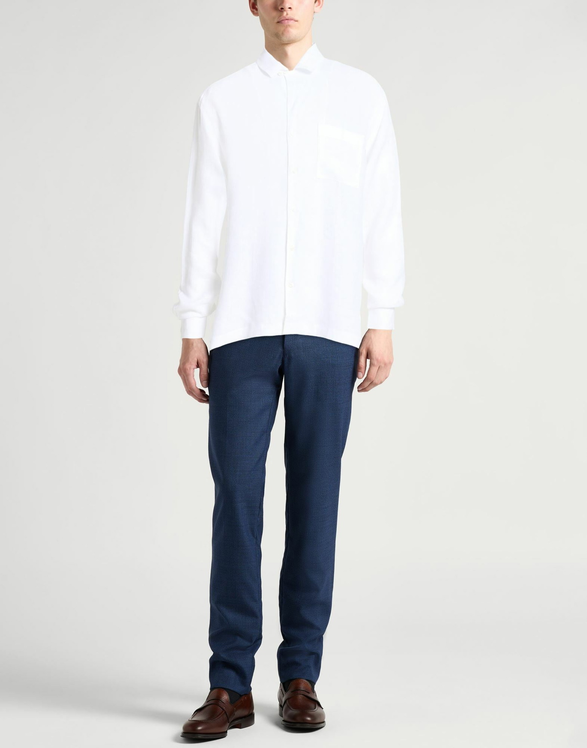 Lardini Mens Shirt in White
