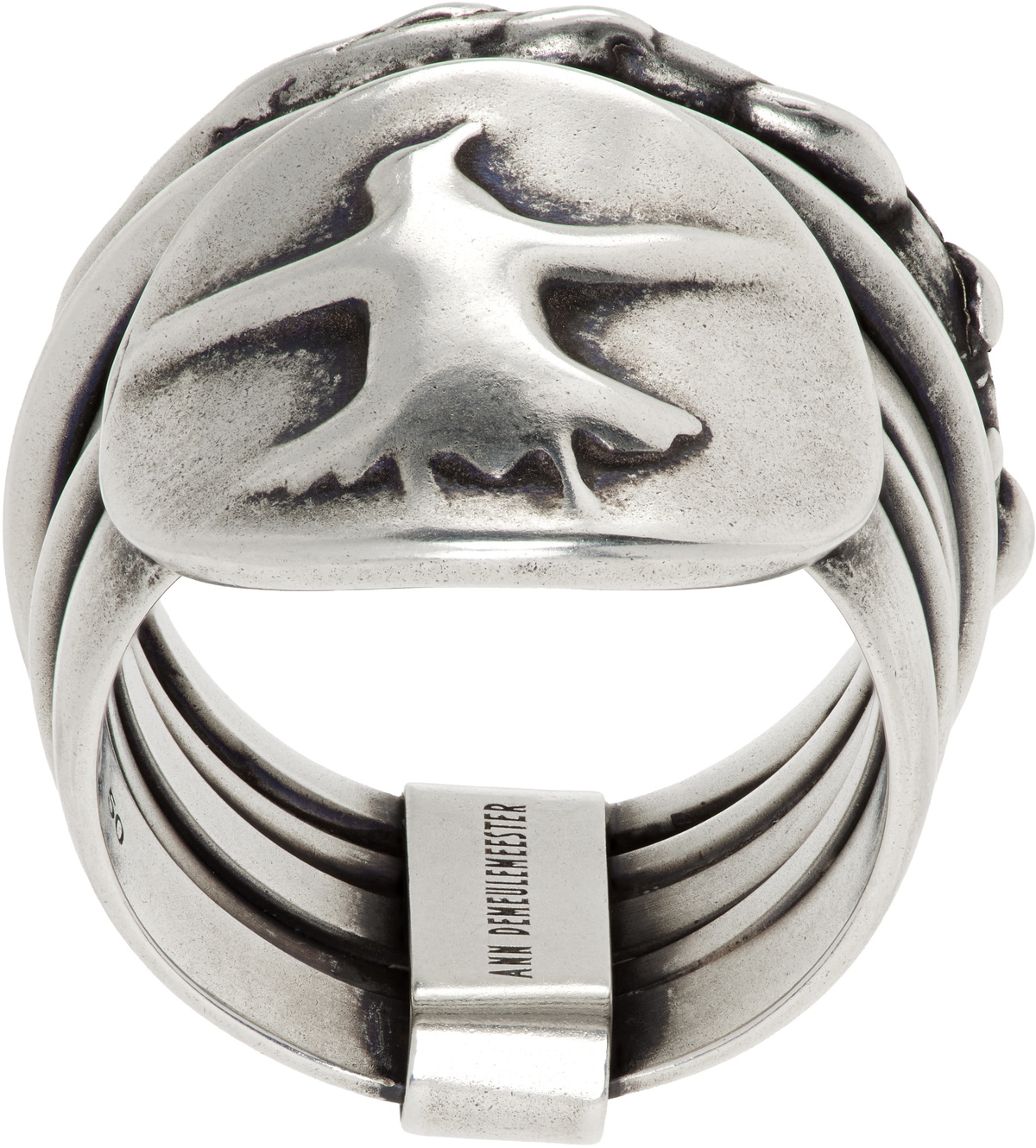 Ann Demeulemeester Mossa Flying Bird Stacked Ring