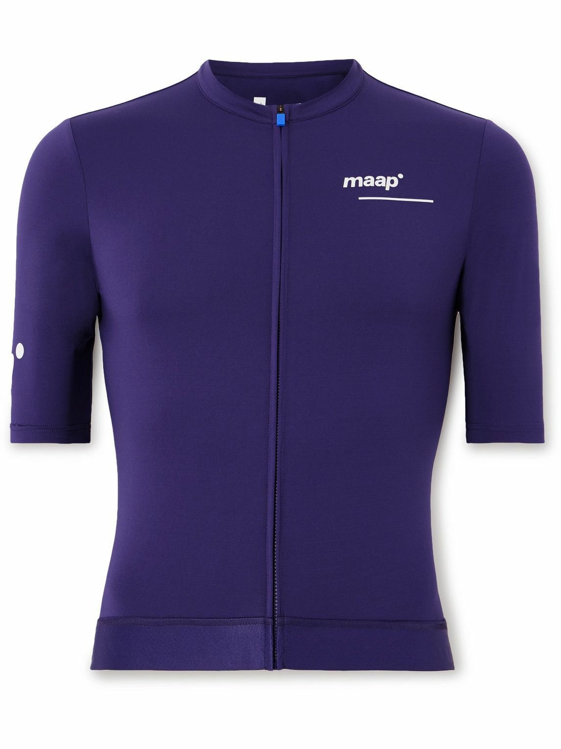 MAAP - Training Logo-Print Recycled Cycling Jersey - Blue MAAP
