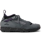 Nike - ACG Air Revaderchi Suede, Mesh and Neoprene Sneakers - Men - Dark gray