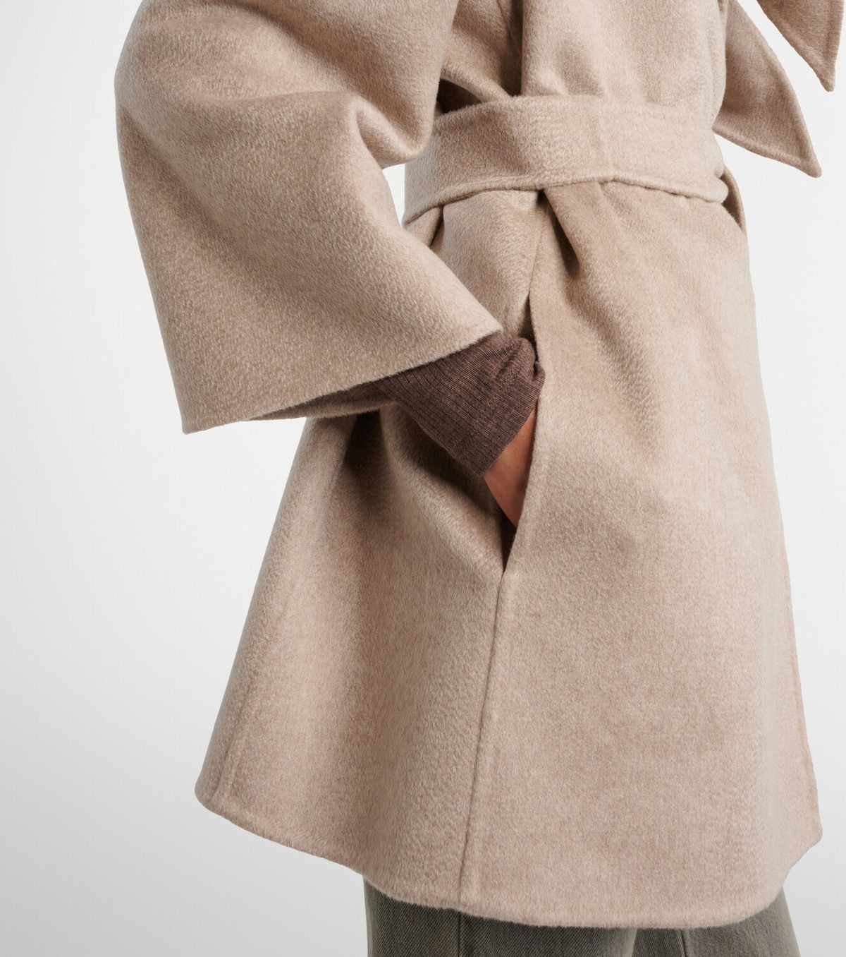 Max Mara Cashmere wrap coat