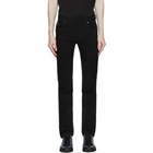 Fendi Black Embroidered Pocket Jeans