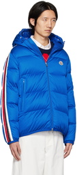 Moncler Navy Sanbesan Down Jacket