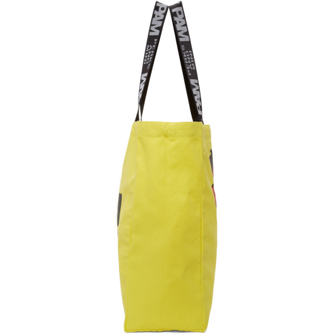 Perks and Mini SSENSE Exclusive Yellow Friends Large Tote