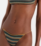 Oséree Lumière striped bikini