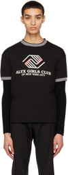 1017 ALYX 9SM Black 'Girls Club' T-shirt