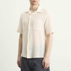Carter Young Men's Luis Shirt in Cream Check