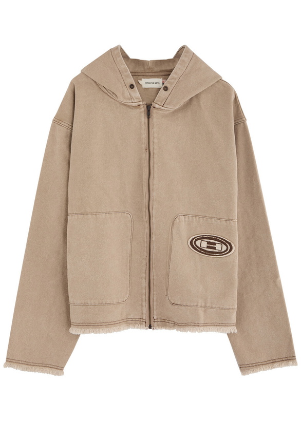 Photo: Honor The Gift Logo Cotton-canvas Jacket Tan