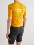 Pas Normal Studios - Essential Logo-Print Cycling Jersey - Yellow