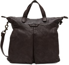 Officine Creative Brown Helmet 27 Tote