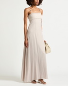 Peserico Womens Maxi dress Taupe